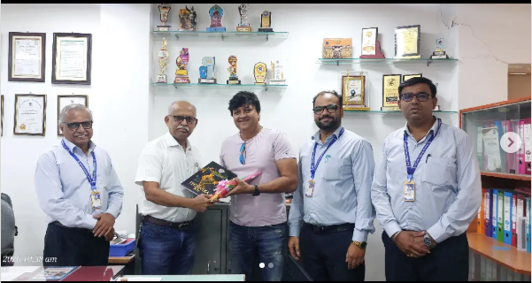 Visit by Distinguished alumnus of the Mechanical Engineering Department Rajan Prakash Shetji  (Batch of 1986)  